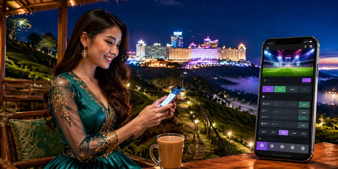 Pengguna mendaftar akaun 1350 di Genting Highlands untuk permainan dalam talian